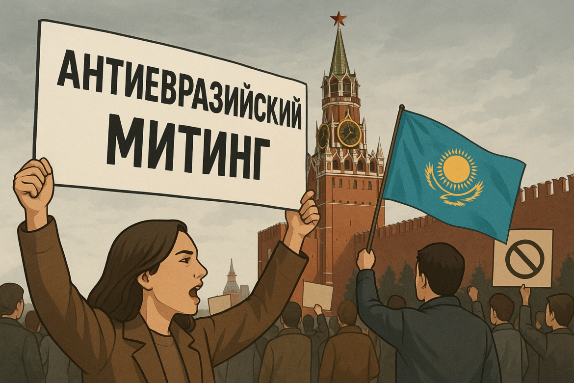 POLIT MEDIA SCHOOL. Часть 15  АНТИЕВРАЗИЙСКИЙ МИТИНГ